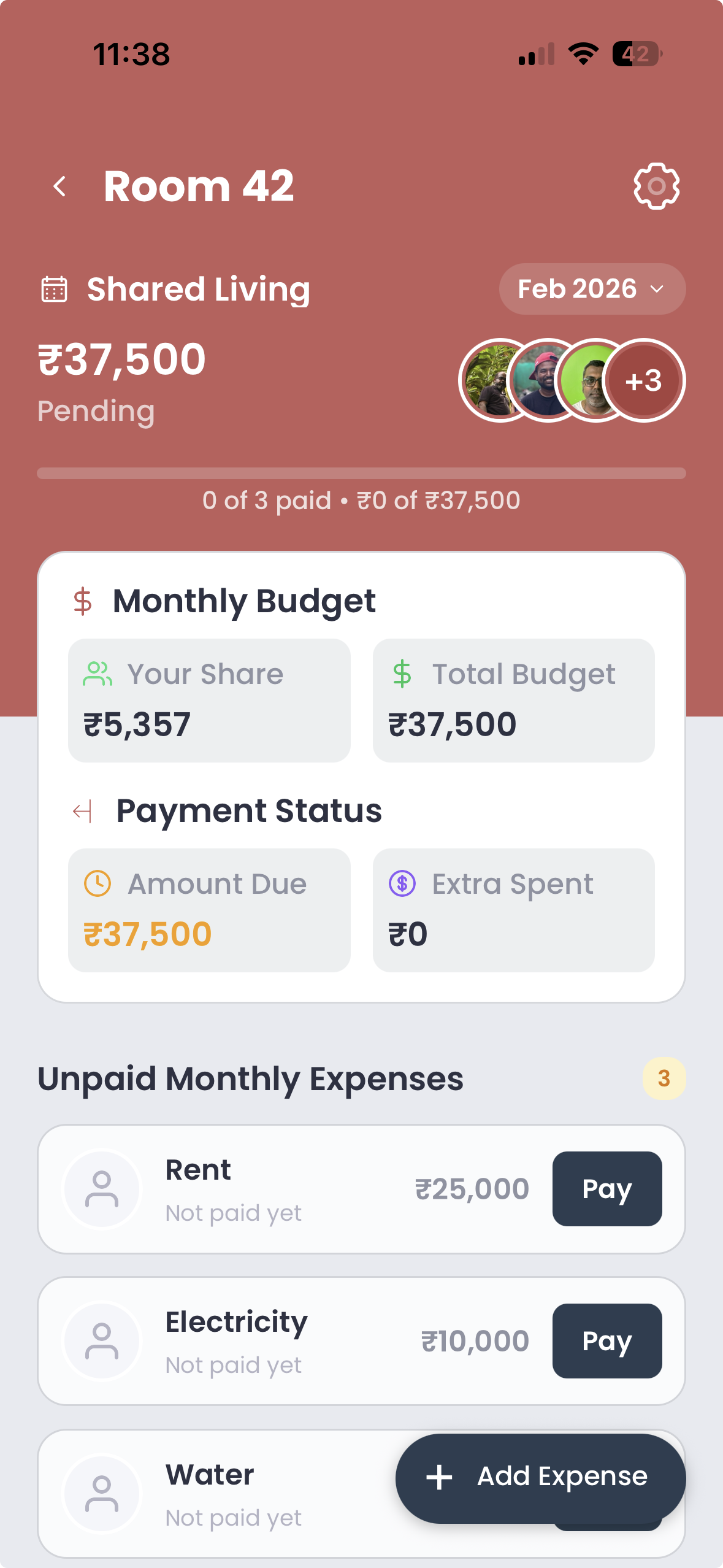 Recurring Expenses Book